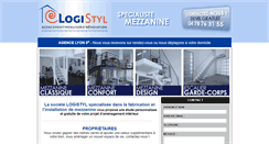 Desktop Screenshot of mezzanine-lyon.com